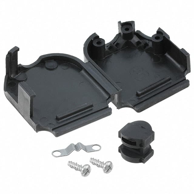 5750078-1 TE Connectivity AMP Connectors  Capots de connecteurs D-Sub en forme de D